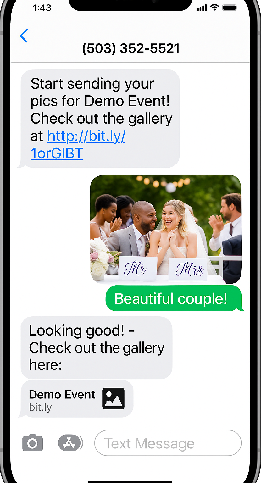 Text message demo